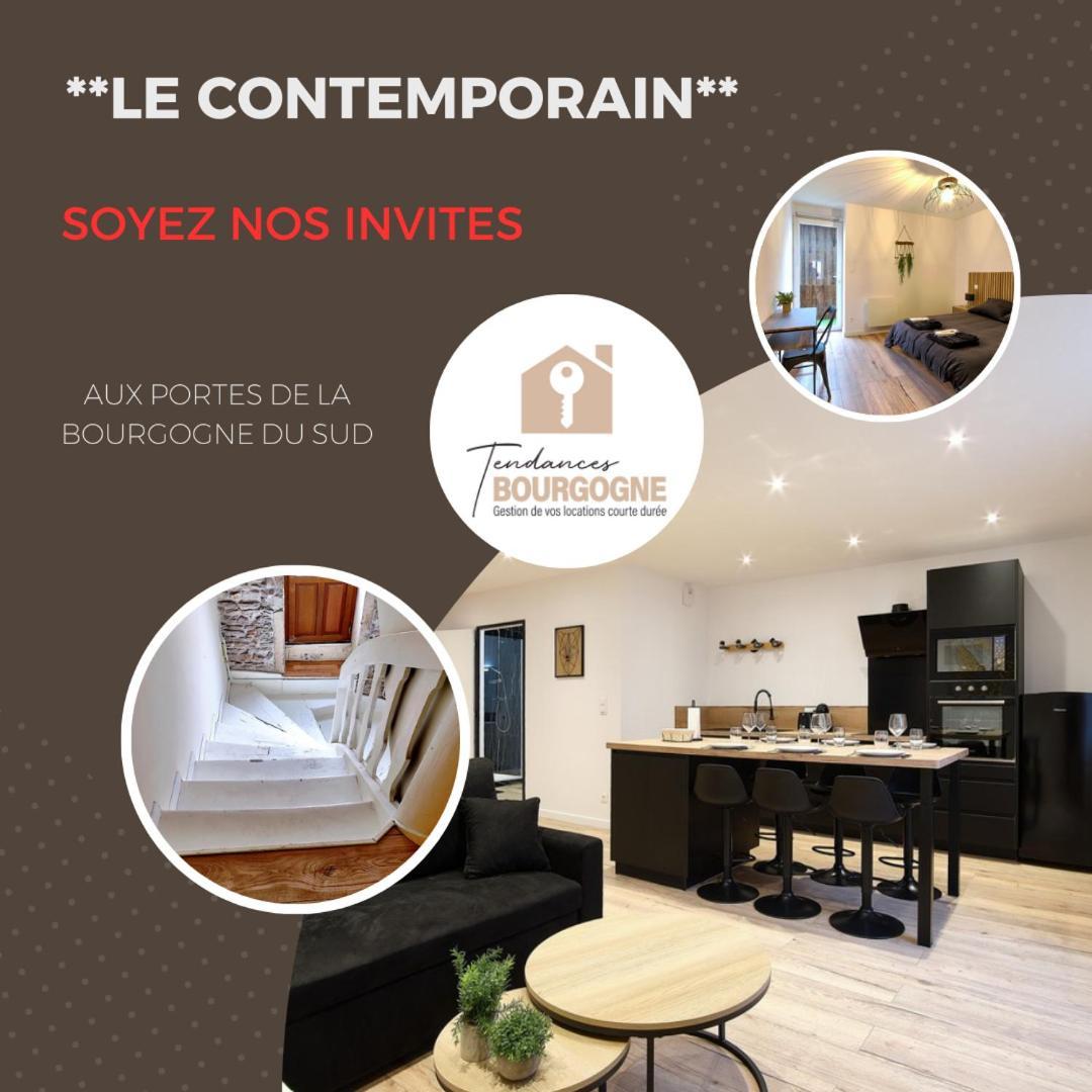 Appartamento Le Contemporain Saint-Laurent-sur-Saone Esterno foto