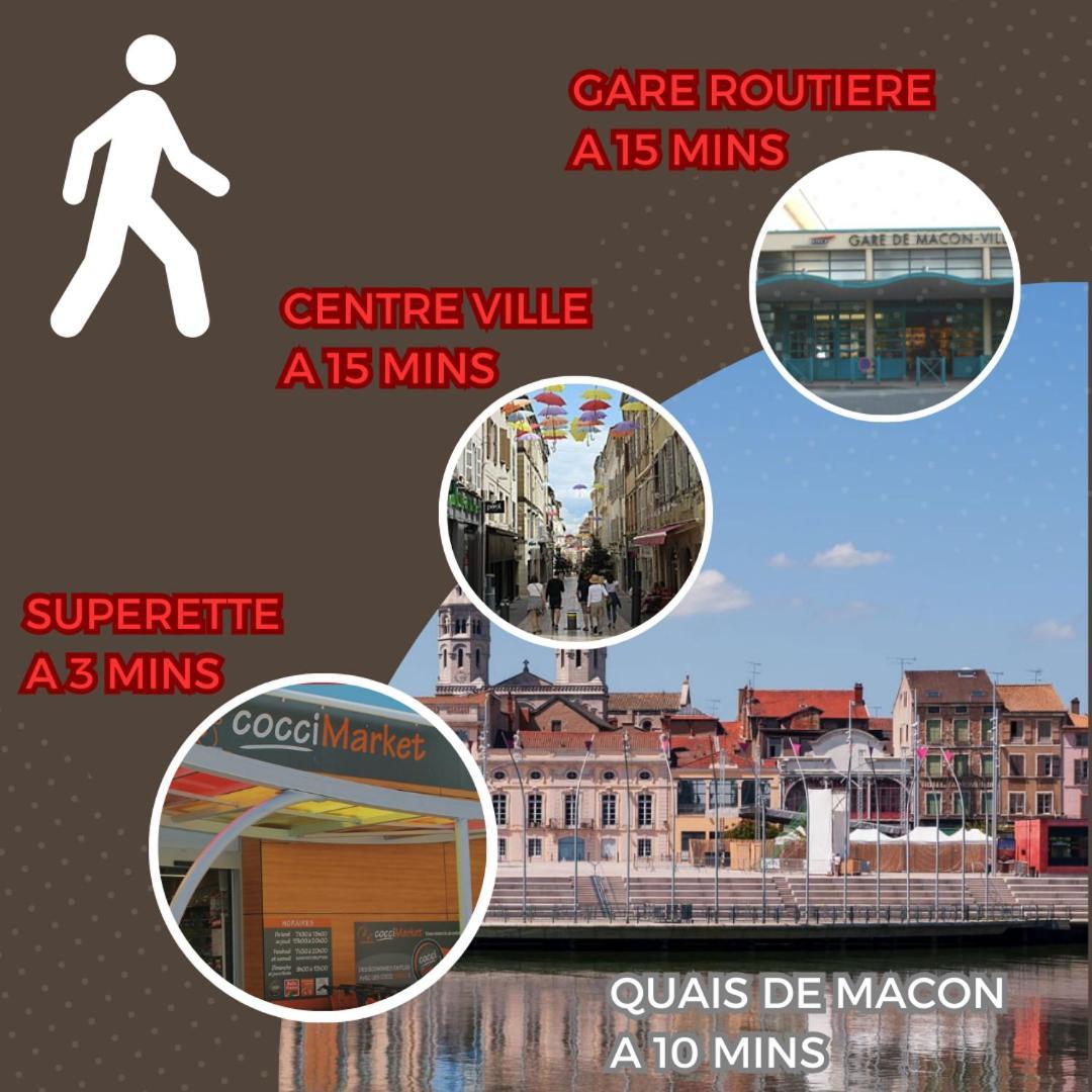 Appartamento Le Contemporain Saint-Laurent-sur-Saone Esterno foto
